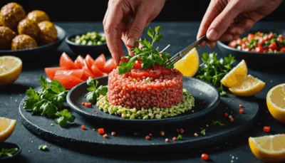 La technique secrète pour sublimer le tartare d&rsquo;espadon : découvrez les astuces exclusives des chefs étoilés