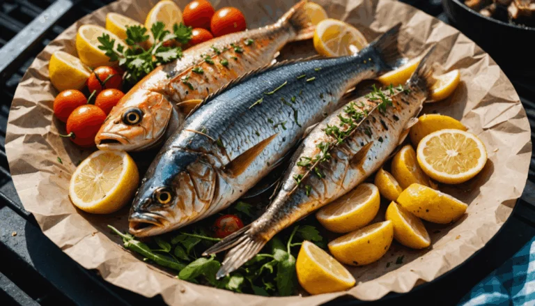 La technique secrète pour réussir une papillote de poisson au barbecue et révéler ses saveurs cachées